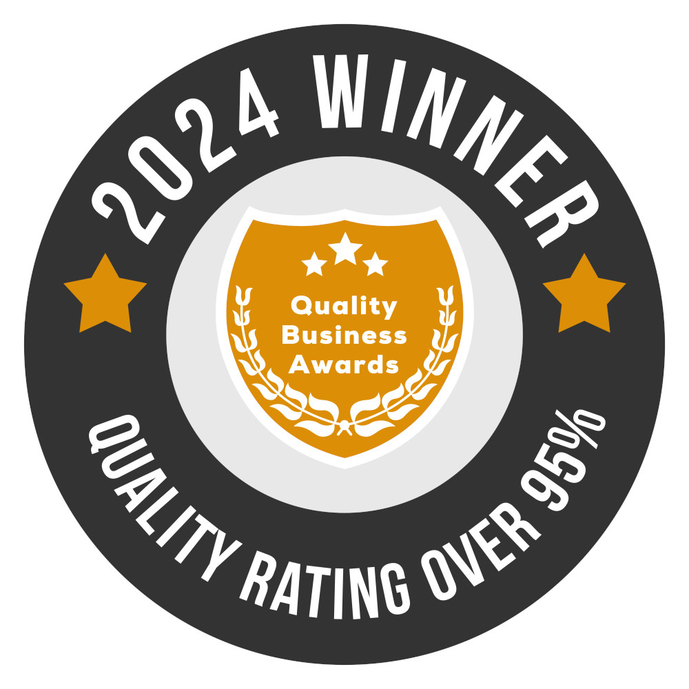 Quality Business Awards 2024 winner badge